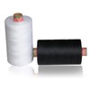 Amann Sewing Thread 1000 m Thickness 80 White and Black