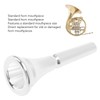 Silver Horn Mouthpiece Professional Brass Standard French Horn Mouthpiece for