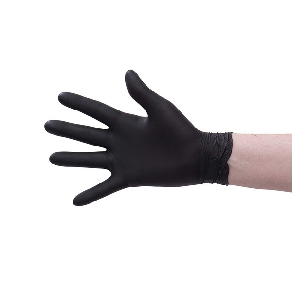 MW Nitrile Gloves Pack of 100 in Dispenser Box -