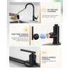 WOWOW Kitchen Faucets with Pull Down Sprayer, Oiled Rubbed Bronze