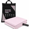 Microfiber Quick Dry Towel with Carry Bag – Ultra Absorbent