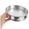 Mobestech Stainless Steel Soil Sifter Mesh Lightweight and Portable Gardening