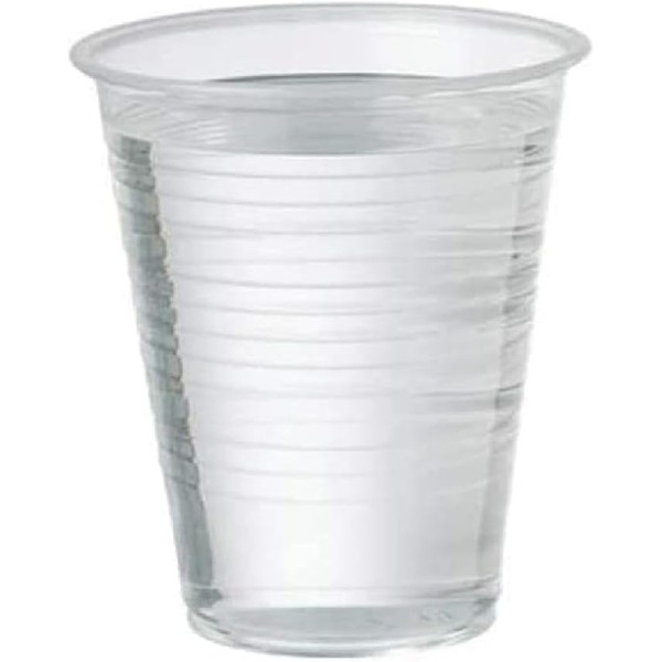 2 UR DOOR Disposable Clear Plastic Cups 100-Pack – 7oz