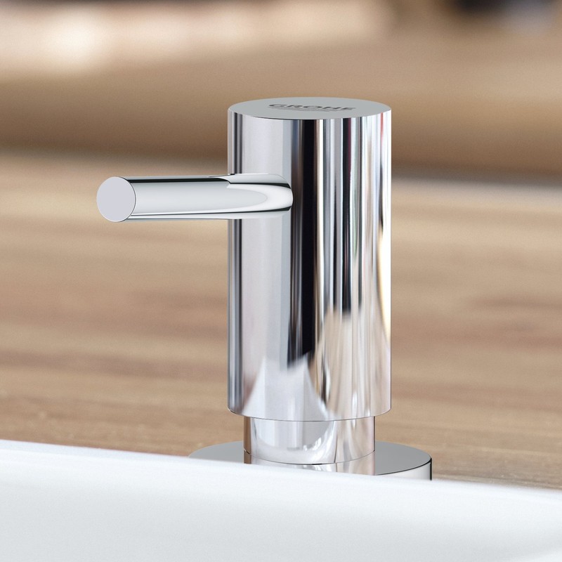 Grohe Cosmopolitan Soap/Lotion Dispenser,Starlight Chrome