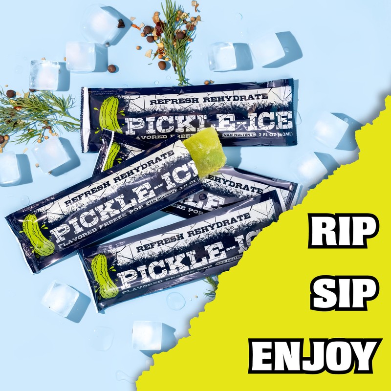 Van Holten's Pickles - Pickle-Ice Freeze Pops - 8 Pack