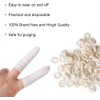 JADE KIT Latex Finger Cots, Antistatic Rubber Protect Latex Finger