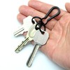 TUNUKE Titanium Carabiner Small Key Chain Keyring Ring Lightweight Mini,
