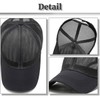 BUZZxSELECTION CAP086 Men's Plain Mesh Cap, Hat, Sports, Running, Stylish