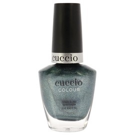 Cuccio Colour Nail Polish - Nail Lacquer for Manicures & Pedicures, Full Coverage - Quick Drying, Long Lasting, High Shine - Cruelty, Gluten, Formaldehyde & 10 Free - 0.43 oz, Notorious - GREEN (6414)