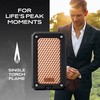 Colibri Rally Single Jet Flame Butane Lighter, Windproof & Refillable,