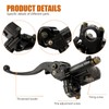 7/8" Right Handlebar Hydraulic Brake Master Cylinder Lever Pump for