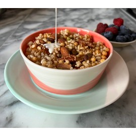 Berry Nuts® Granola Vegana Sin Gluten, Quinoa, Almendra y Nuez, Bolsa 190g