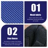 10pcs Golf Club Head Cover Breathable Nylon Mesh Soft Lining