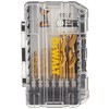 DEWALT Drill Bit Set, Titanium Impact Ready, Ideal for Metal,