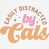 CafePress Easily Distracted by Cats Dog T Shirt Dog T-Shirt,