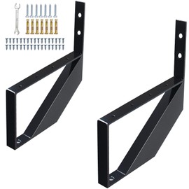 Zwinz Steel Stair Riser 5 Step, Metal Stair Stringer for Deck Height 42 inches, Steel Step Stringers for Outside Steps (2Pack)