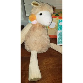 Scentsy Lovely The Llama Buddy Plush Animal & Iridescent Pearl Scent Pak