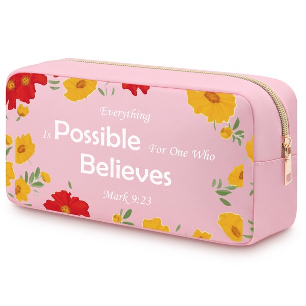 Heigebi Religious Christian Gifts for Women Bible Verse Scripture Makeup