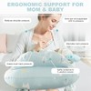 SHANNA Nursing Pillow Bottle Feeding Breastfeeding Pillow, Multifunctional Nursing Pillow