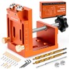 Pocket Hole Jig Kit, Matework Adjustable Pocket Hole Jig System