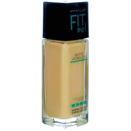 Maybelline New York Fit Me Matte Plus Pore Less Foundation Makeup, Classic Ivory, 1 Fluid Ounce
