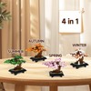 IFAYMOC Bonsai Tree Building Sets Toy, Four Seasons Bonsai Tree