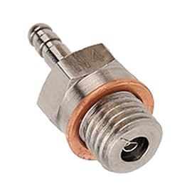 JFtech 70117 Hot Spark Glow Plug No.4 N4 Platinum/Iridium Super Glow-Plug for RC HSP Nitro Engine Car Truck Buggy (Pack of 3)
