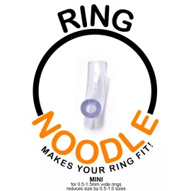 RING NOODLE The Original RING NOODLE by PGC Inc - 3 Pack (MINI) Ring Guard / Ring Sizer