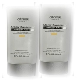 Nutrition Friend Atomy Sun Cream Beige 60ml x 2 / 영양친구 애터미 선크림 베이지 60ml 2개