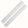 YouOKLight Plastic Ruler 30cm, Clear Ruler,Transparent Ruler 12 inch,Metric Ruler,Ruler