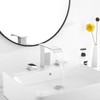 Chrome Bathroom Faucet Waterfall Widespread GGStudy 3 Holes 2 Handle