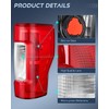 Nilight Taillight Assembly Compatible with 2017 2018 2019 Ford F250