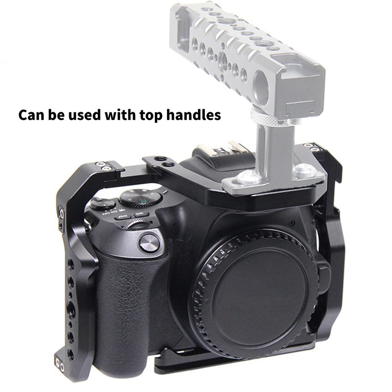 Camera Cage, Aluminum Alloy Camera Video Cage, Camera Stabilizer with