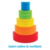 Kidoozie Musical Stack & Learn Rainbow - Stacking Activity Toy