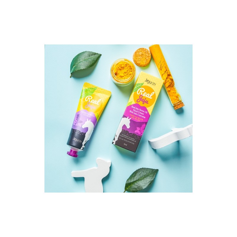 Jeju On Real Jeju Horse Oil Hand Cream 75ml /