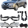 WFLNHB Replacement for 2017-2020 Nissan Rogue Fog Lights Lamp Set