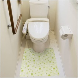 Disposable Toilet Floor Sheets TF-009 Clover 20 Sheets Frontier Toilet Floor Deodorizer Sheets Disposable Green Clover 1 Pack (20 Sheets)