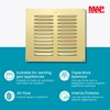 Map Metal Air Vent Cover, Suitable for Venting Gas Appliances