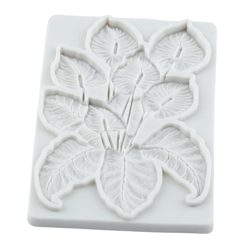 TAOXIBEI Leaf Polymer Clay Molds Monstera Leaf Silicone Mold