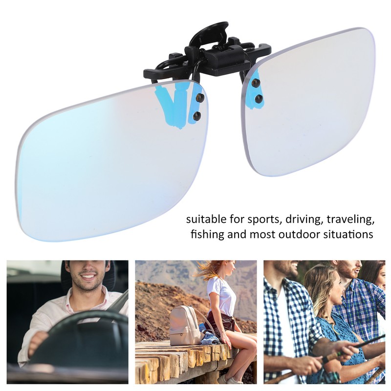 Colorblind Glasses Impact Resistant Unisex Clip On Colorblind Glasses for