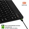 UX030 Lightweight Keyboard and Mouse with Background RGB Light, Multi