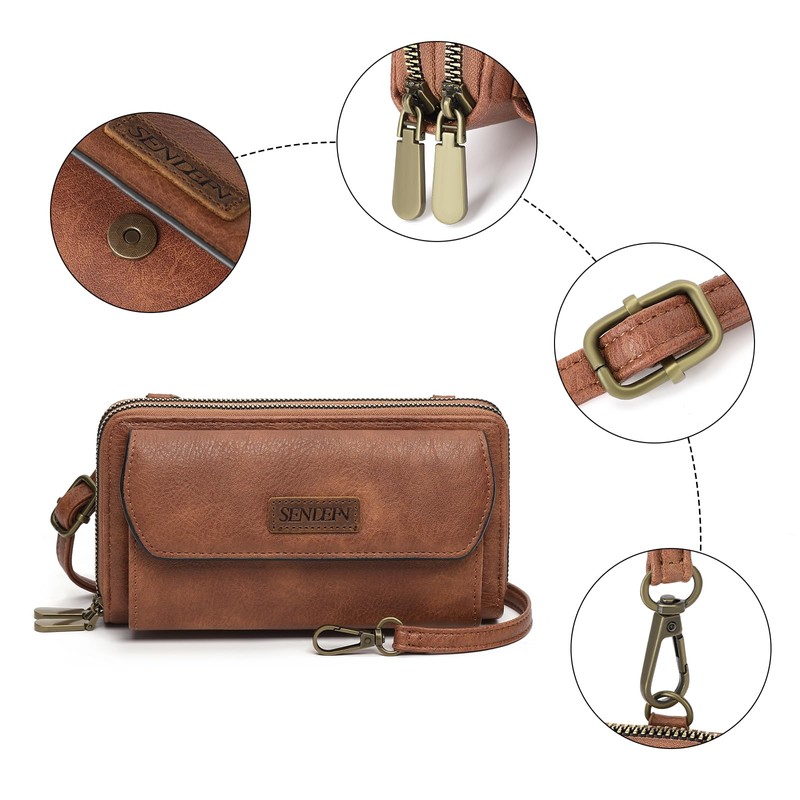 SENDEFN Crossbody Phone Bag for Women Travel Cross Body Bag