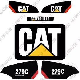 Aftermarket Fits Caterpillar 279C High Flow XPS Decal Kit Equipment Decals