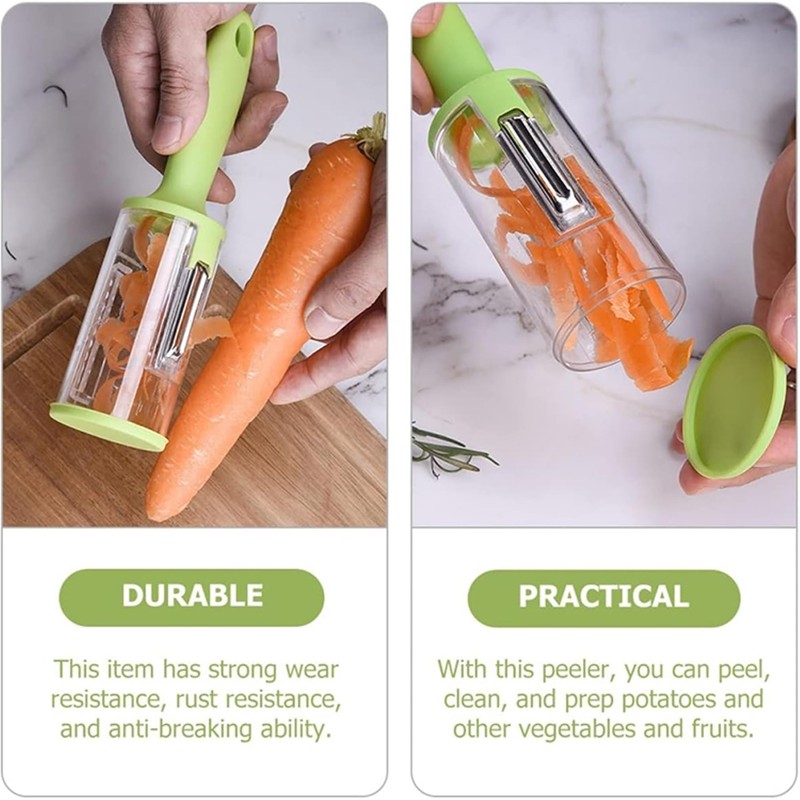 Multifunctional Peeler with Storage Box The Ultimate Solution for Peeling