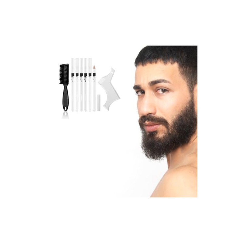White Barber Pencil Set - Edge Hairline Razor Trace Pencils