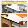 U-Shape Flexible Edge Protector Banding, 0.6" x 20ft Self Adhesive