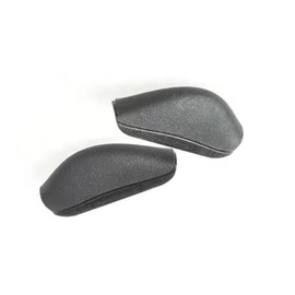 Locitude Rubber Nose Pads Pieces for Oakley Crosslink OX8027 OX8029 OX8031 OX8037 Eye Glass Eyeglasses Frames (Black Euro Size - 1 Pair)