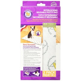 Pooch Pads PG16P242RP Indoor Turf Dog Potty Replacement Pad Connectable (2 Pack), 16 x 24