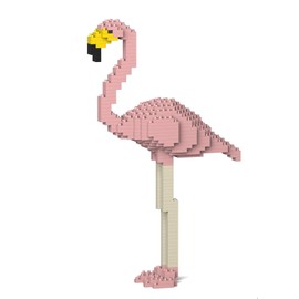 JEKCA Flamingo 01S-M02 | Bird Plastic Building Blocks | Age 14+