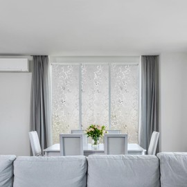 ANT Decorative Window Cling, Window Film Roll for Privacy, Decorative Window Film for Window Decorations, All-Weather & Fade-Proof, Indoor Outdoor Use (Baroque, 24inch x 30ft)